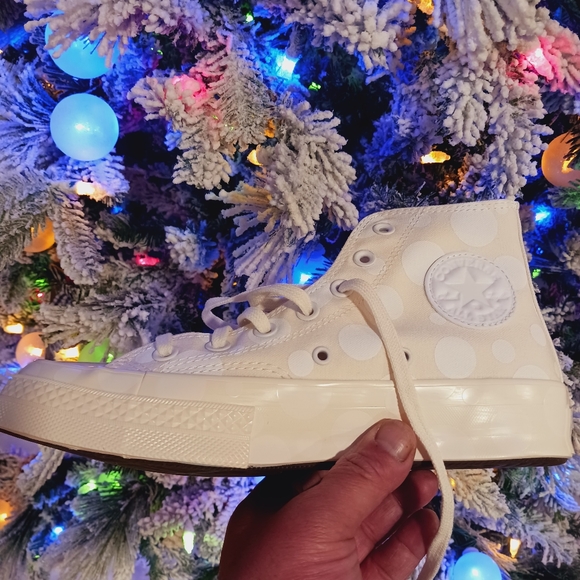 Converse Exclusive Polk-A-Dot Chuck 70  Shoes Size 10 for Women - Picture 5 of 12